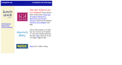 Desktop Screenshot of kevinquick.com